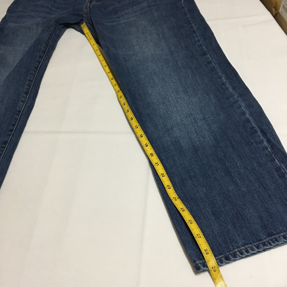Lucky Brand Jeans Mens Size 36 Blue Straight Leg - Picture 9 of 10